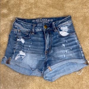 American eagle jean shorts